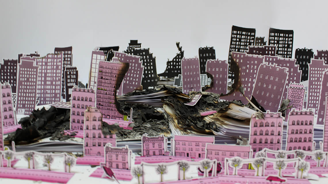 Papertoy frome outer space